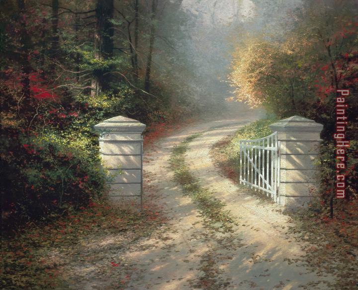 Thomas Kinkade The Autumn Gate